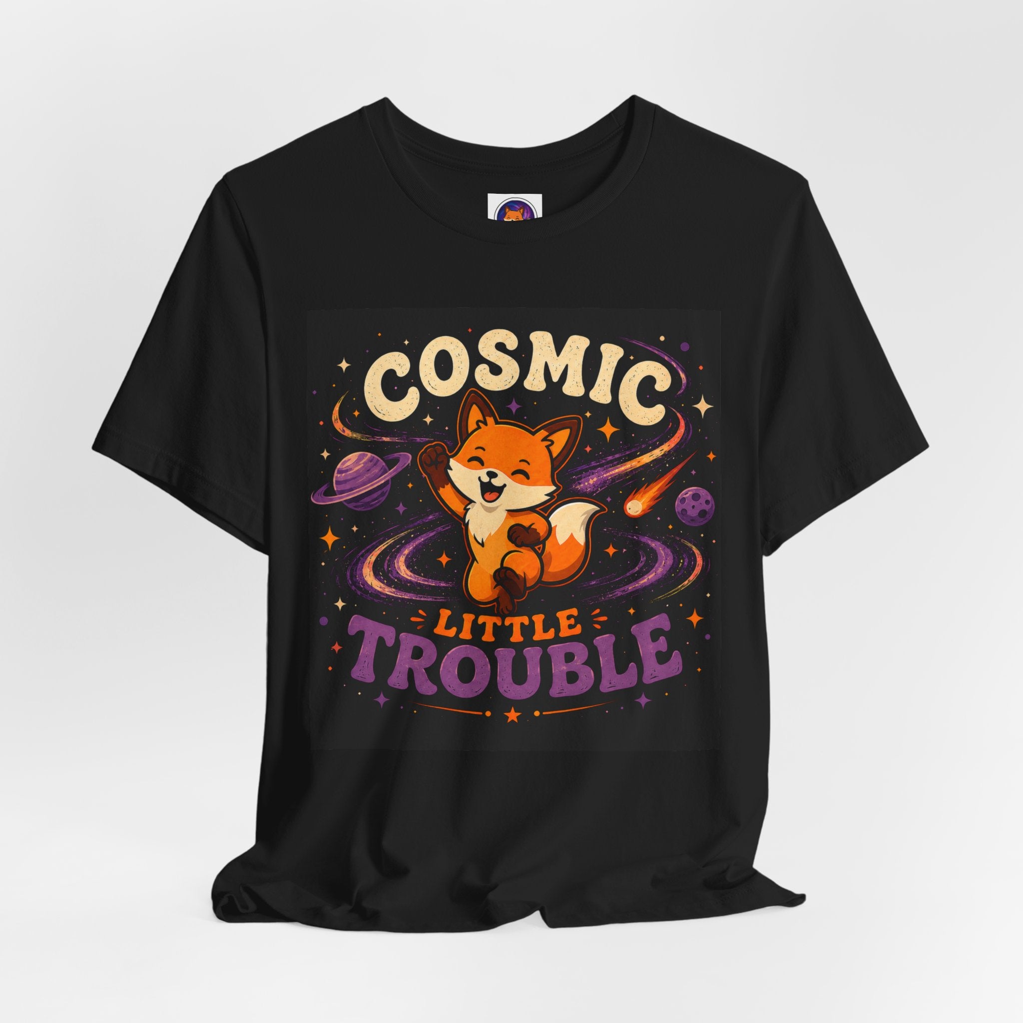 Cosmic Trouble/Jersey Short Sleeve Tee