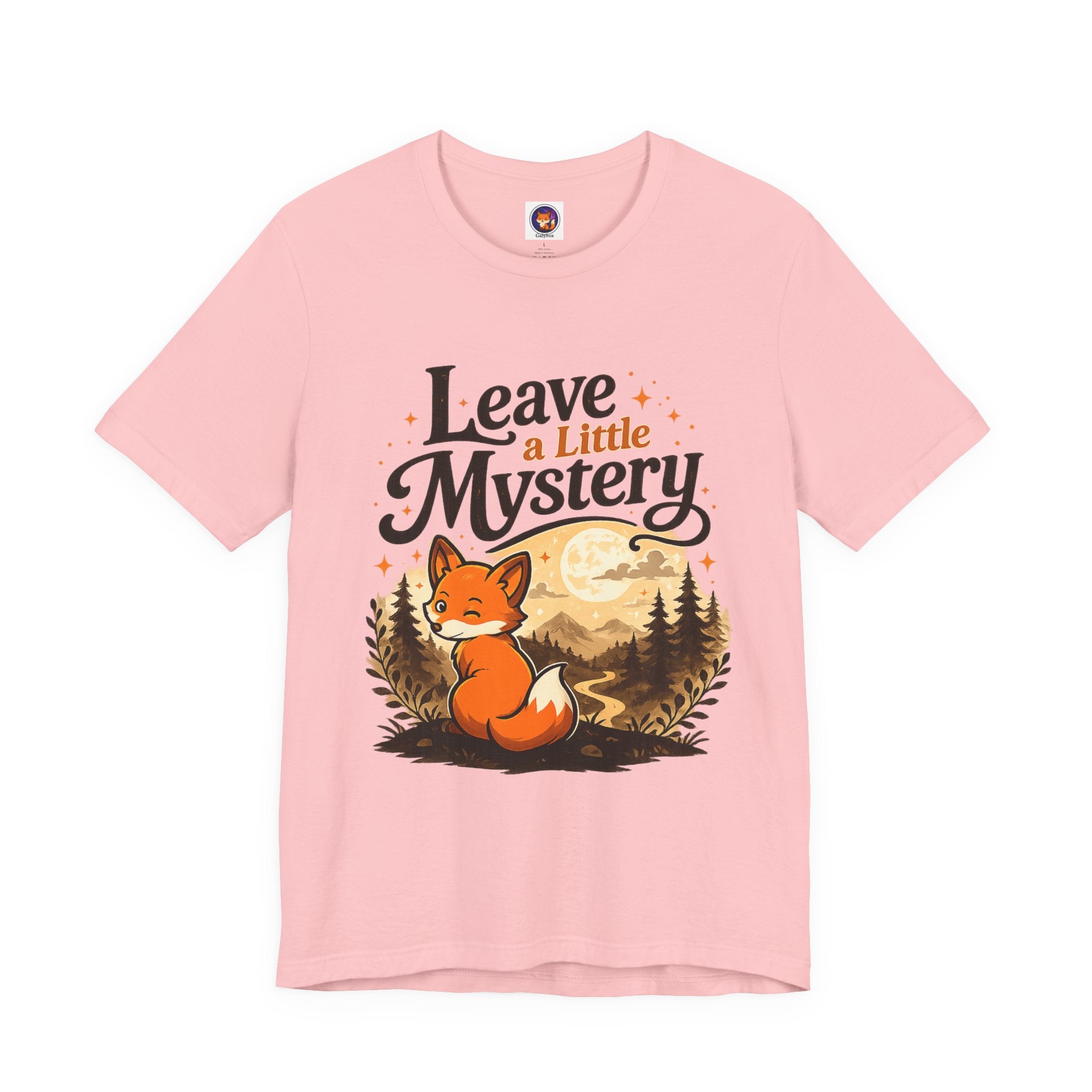 Leave A Little Mystery/Jersey Short Sleeve Tee