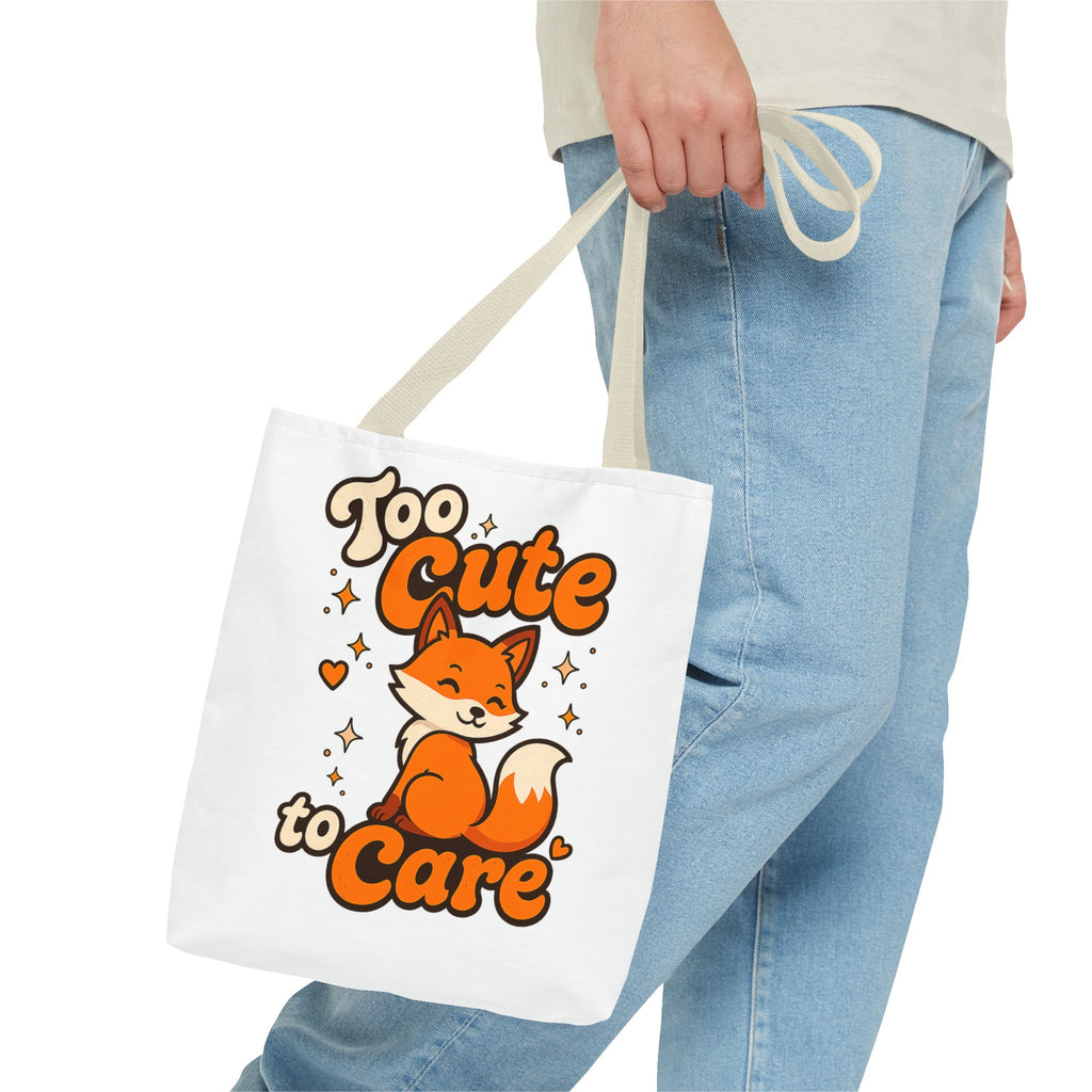 Too Cute Too Care/Tote Bag (AOP)