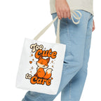Too Cute Too Care/Tote Bag (AOP)