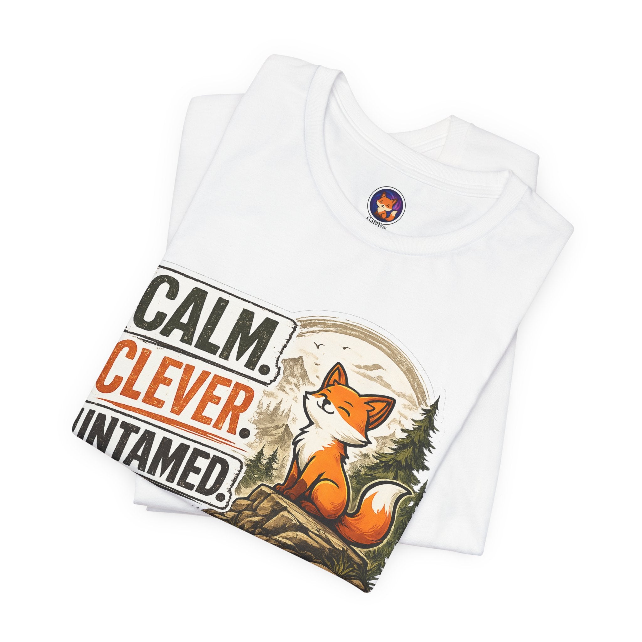 Calm Clever Untamed/Jersey Short Sleeve Tee