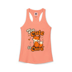 Too Cute Too Care/Ideal Racerback Tank