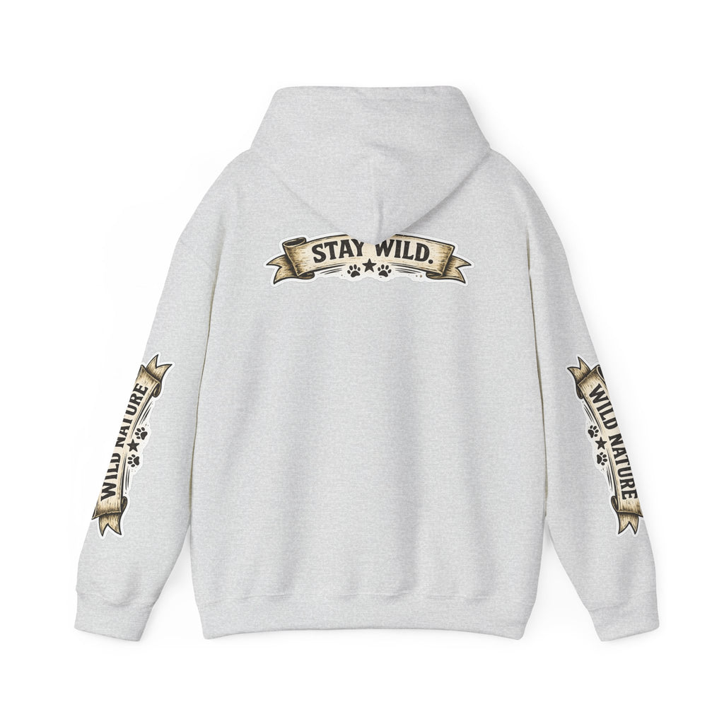 Calm Clever Untamed/Heavy Blend™ Hooded Sweatshirt