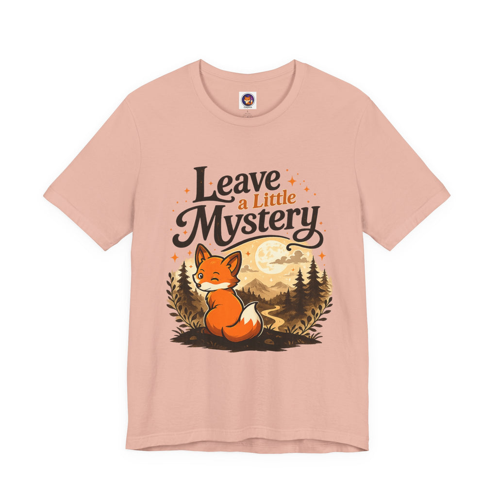 Leave A Little Mystery/Jersey Short Sleeve Tee