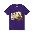 Calm Clever Untamed/Jersey Short Sleeve V-Neck Tee