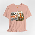 Calm Clever Untamed/Jersey Short Sleeve Tee