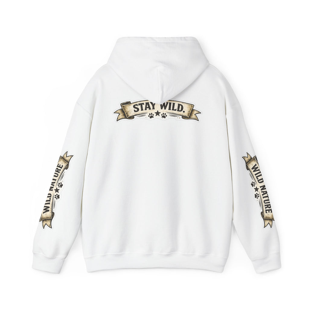 Calm Clever Untamed/Heavy Blend™ Hooded Sweatshirt
