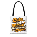 Too Cute Too Care/Tote Bag (AOP)