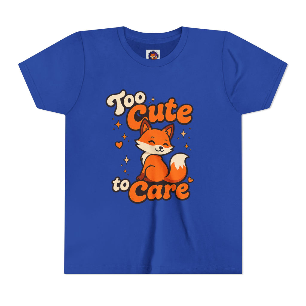Too Cute To Care/Youth Short Sleeve Tee