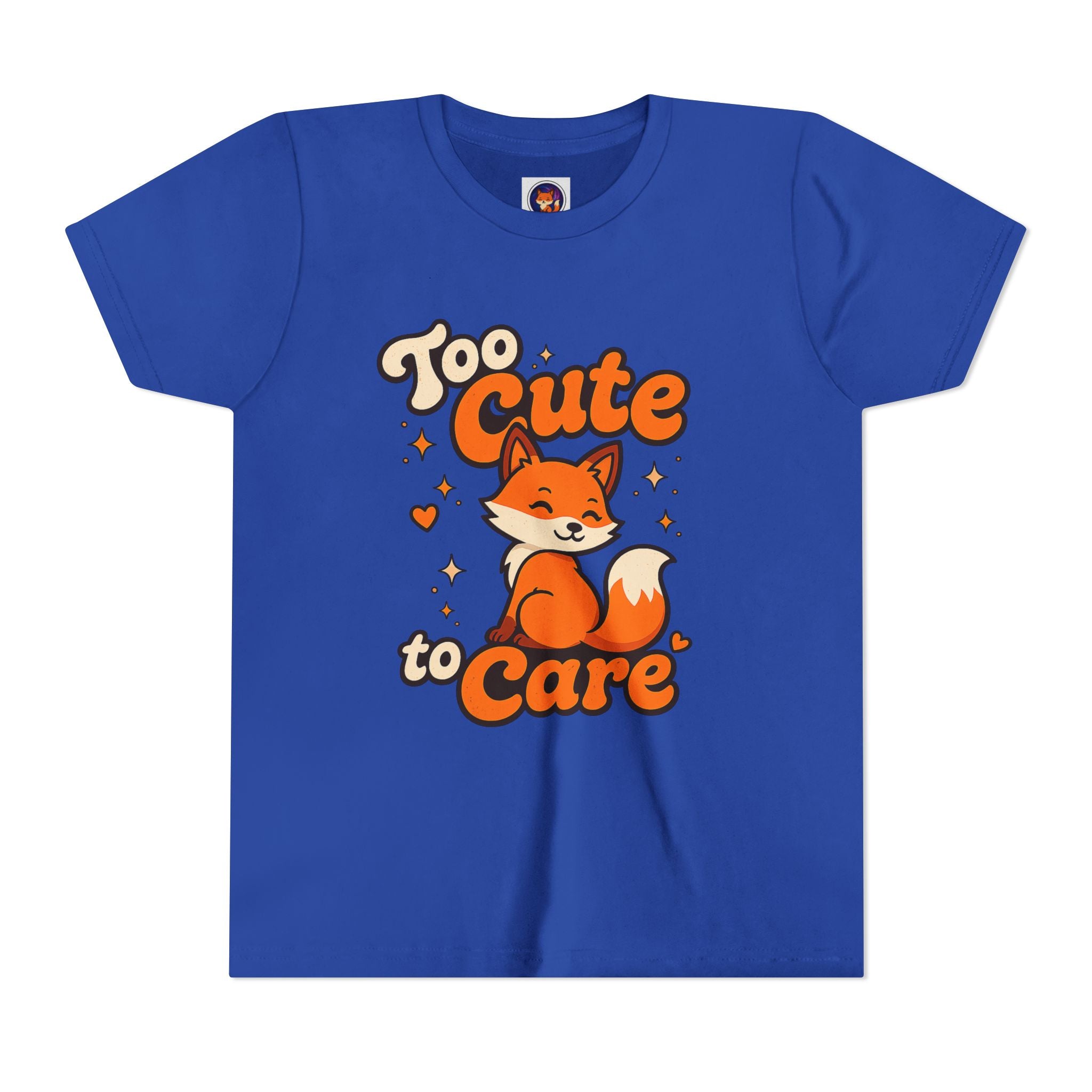 Too Cute To Care/Youth Short Sleeve Tee