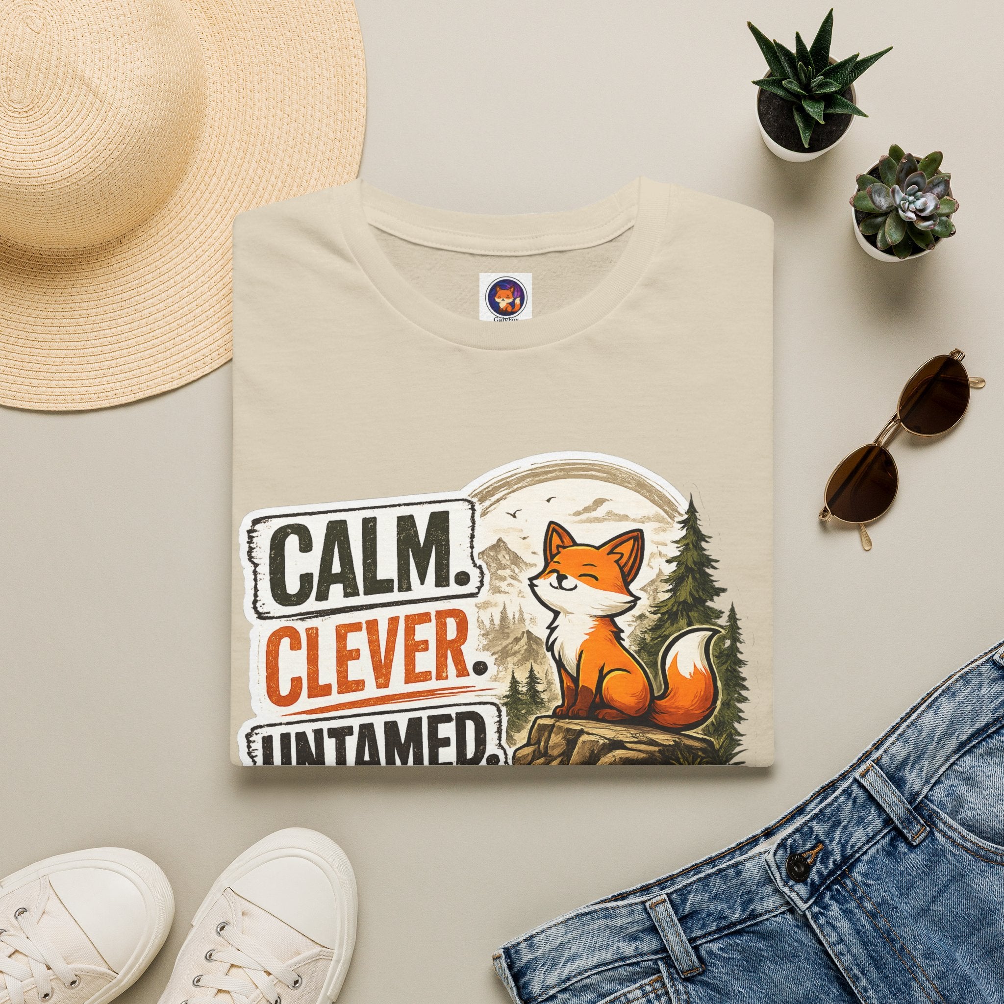 Calm Clever Untamed/Softstyle T-Shirt