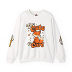 Too Cute To Care/Heavy Blend™ Crewneck Sweatshirt