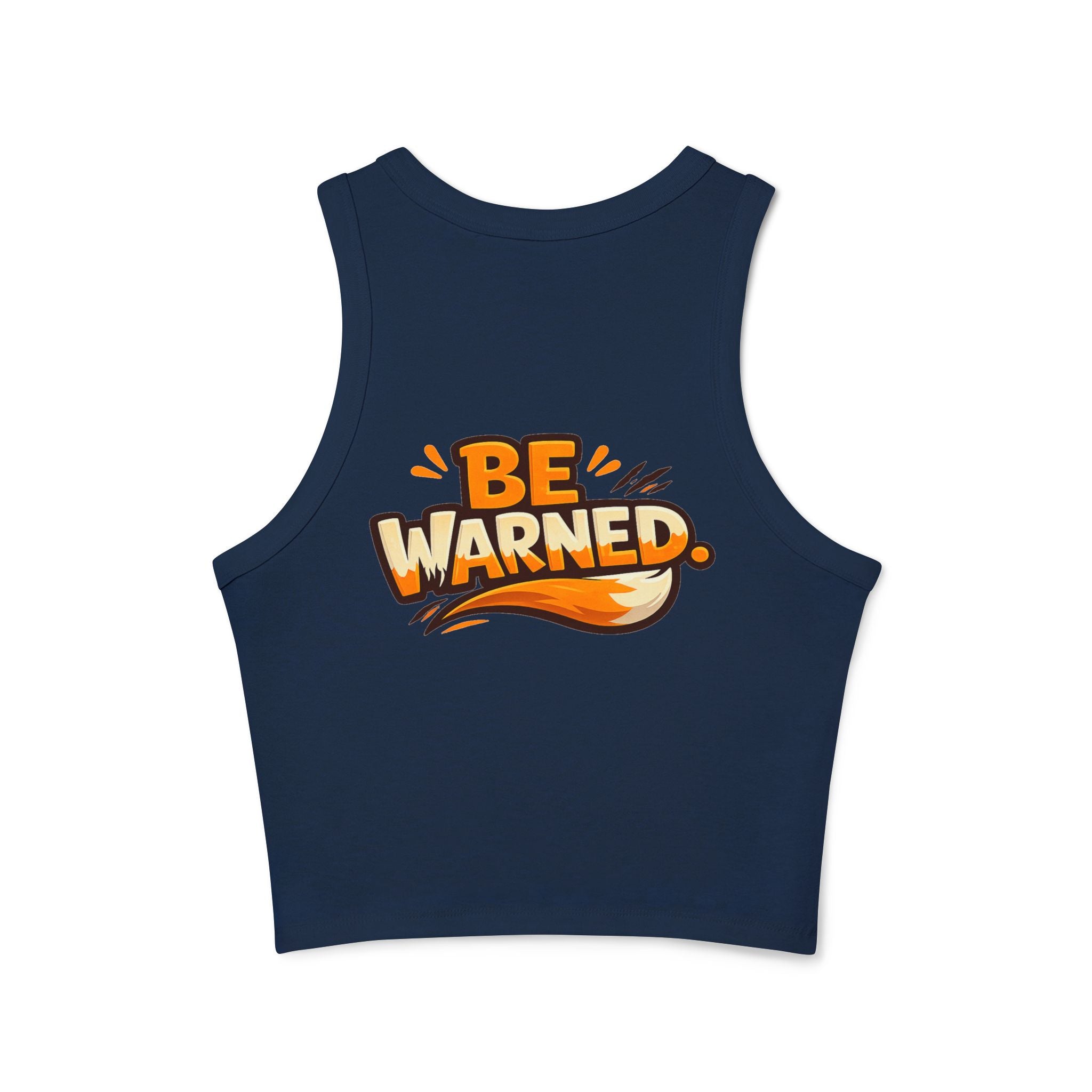 I Do Bite/Micro Rib Racer Tank Top
