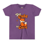 Too Cute To Care/Youth Short Sleeve Tee