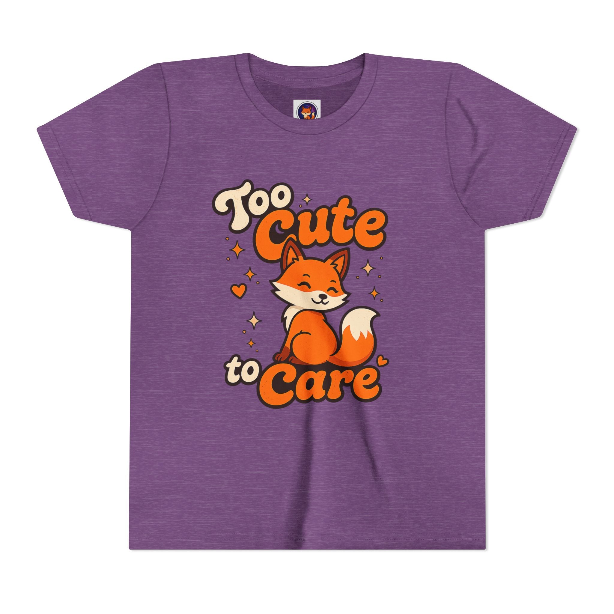 Too Cute To Care/Youth Short Sleeve Tee