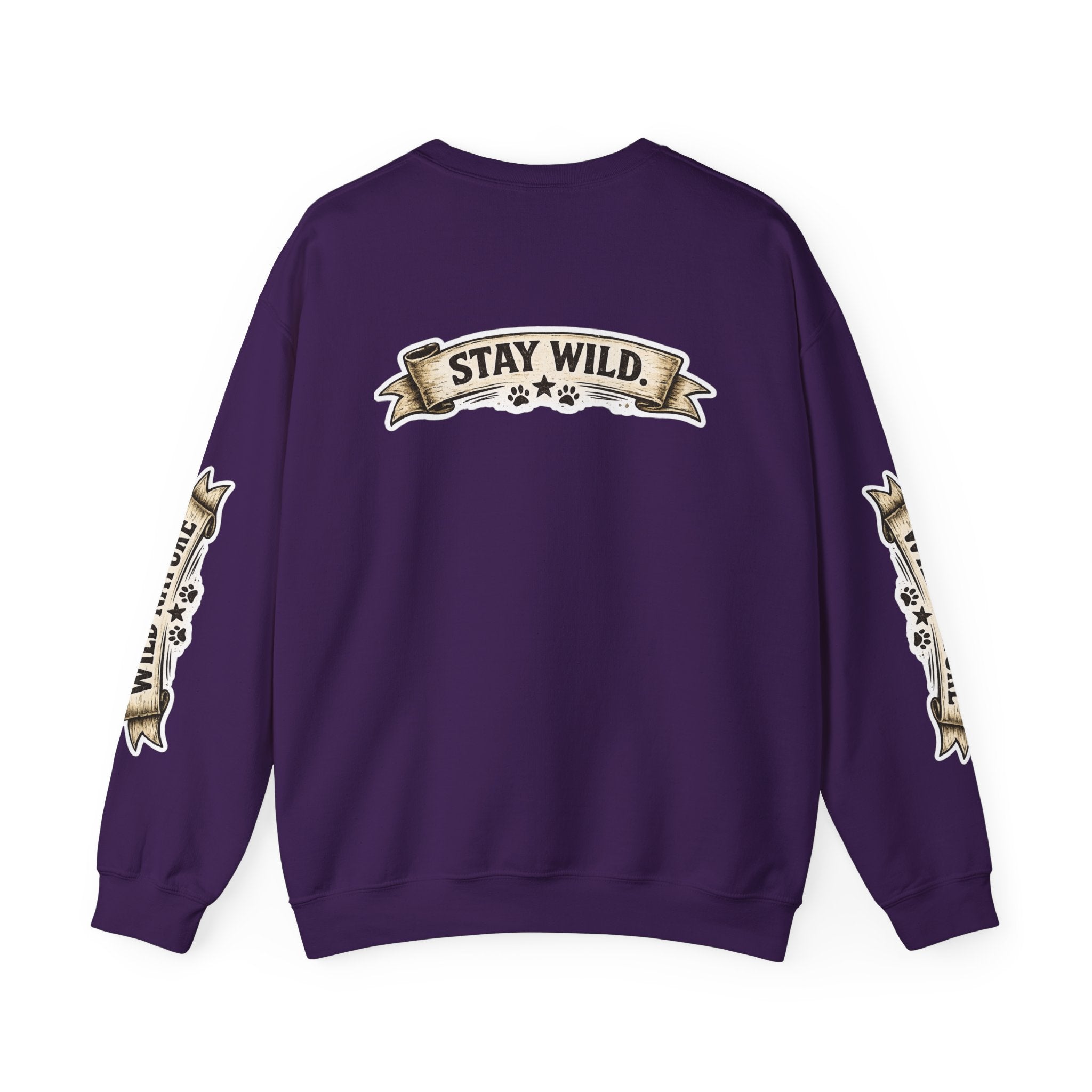 Calm Clever Untamed/Heavy Blend™ Crewneck Sweatshirt