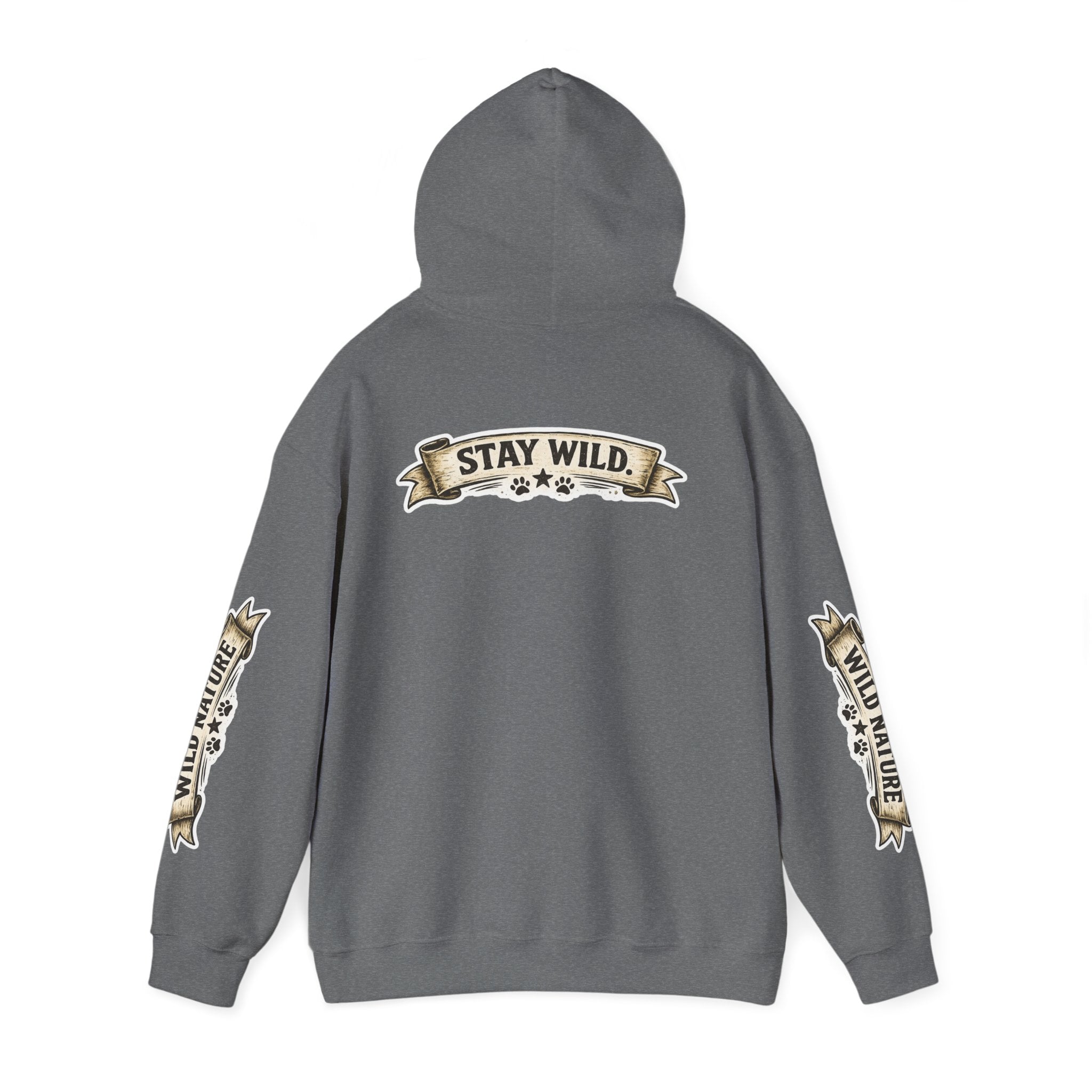 Calm Clever Untamed/Heavy Blend™ Hooded Sweatshirt