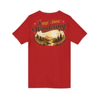 Leave A Little Mystery/Jersey Short Sleeve V-Neck Tee