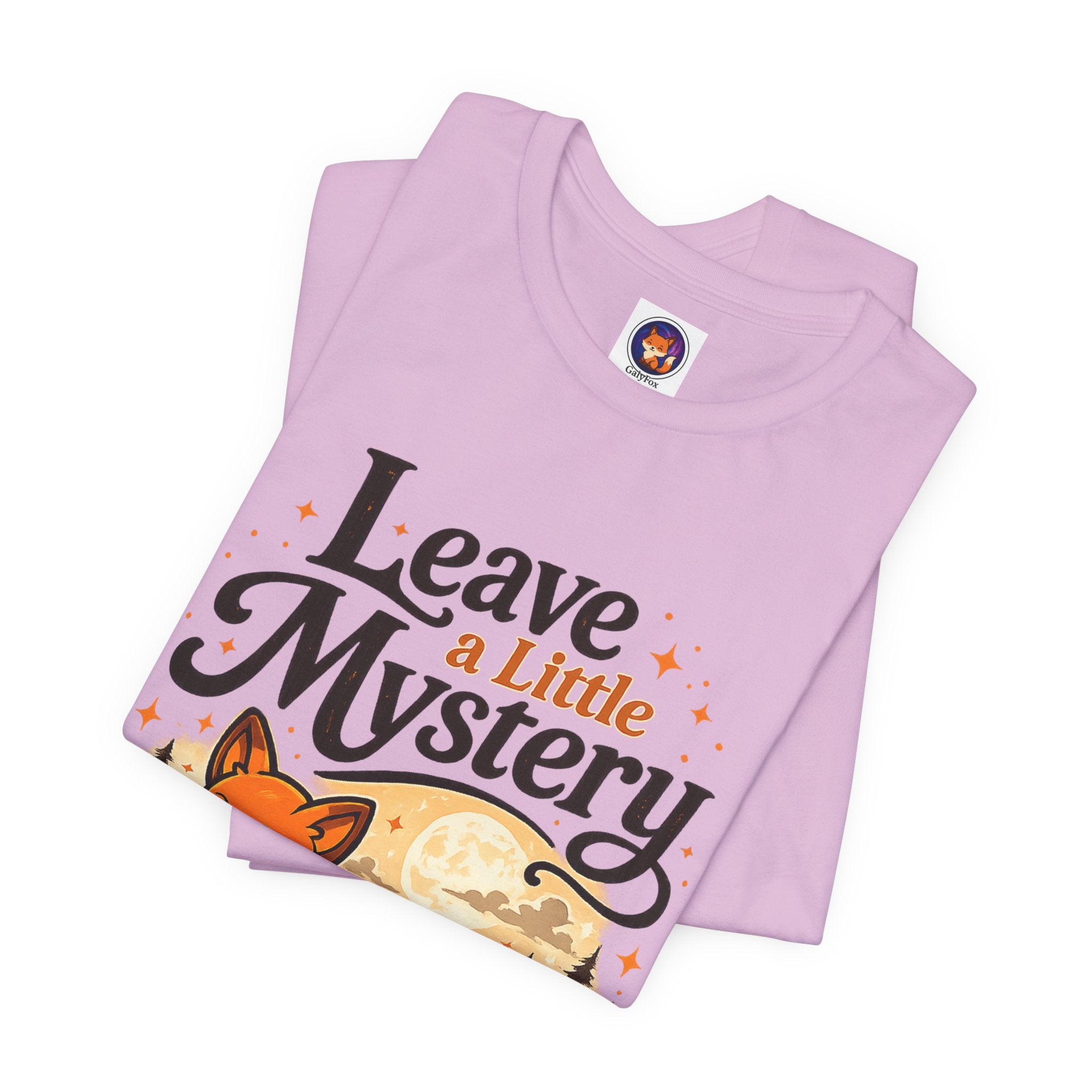 Leave A Little Mystery/Jersey Short Sleeve Tee