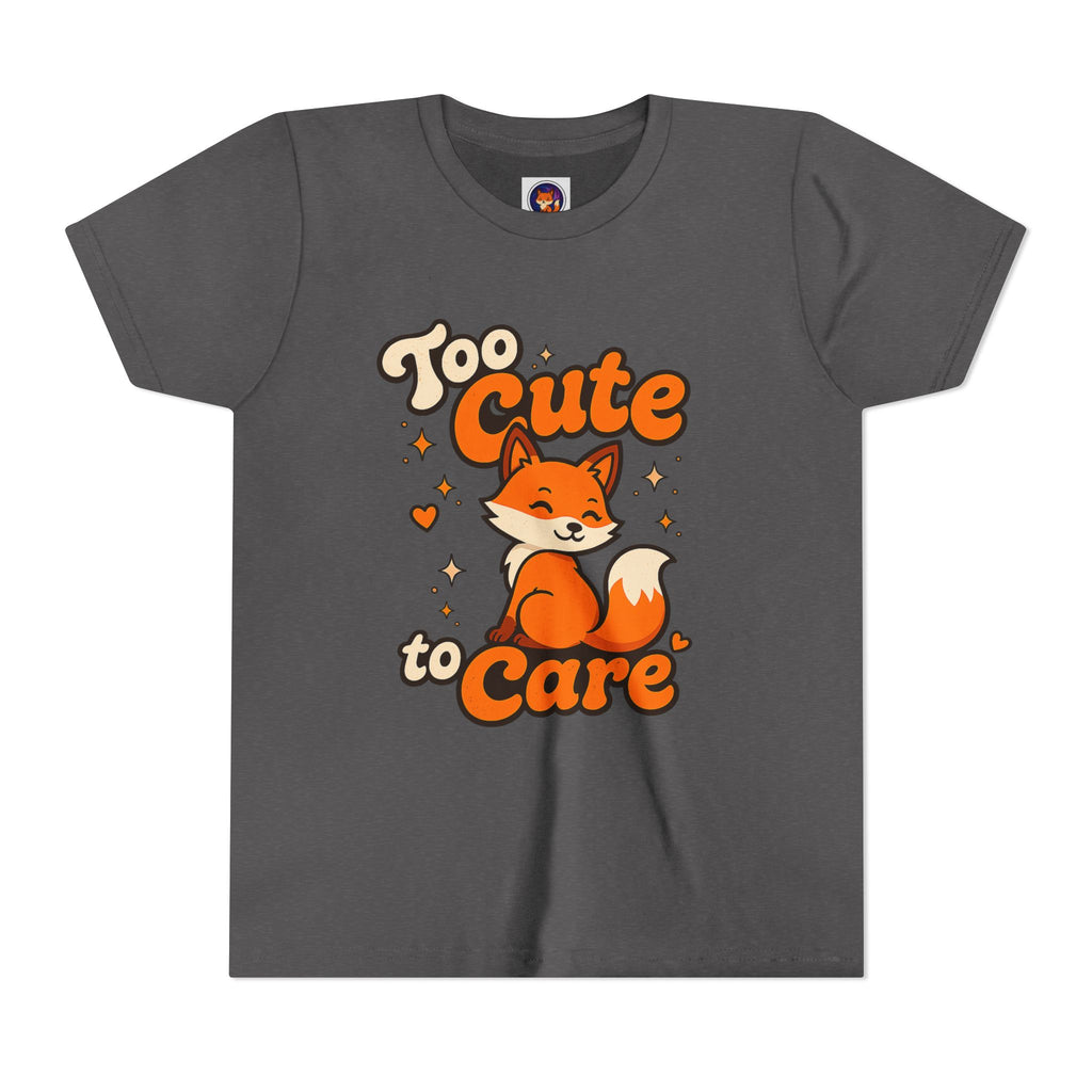 Too Cute To Care/Youth Short Sleeve Tee
