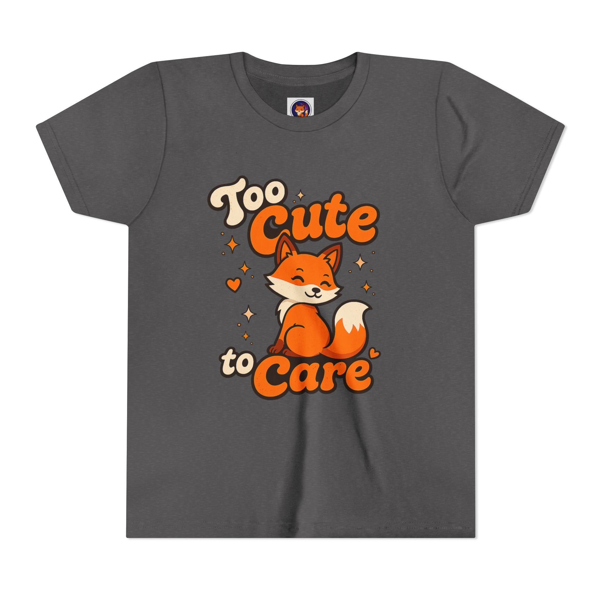 Too Cute To Care/Youth Short Sleeve Tee
