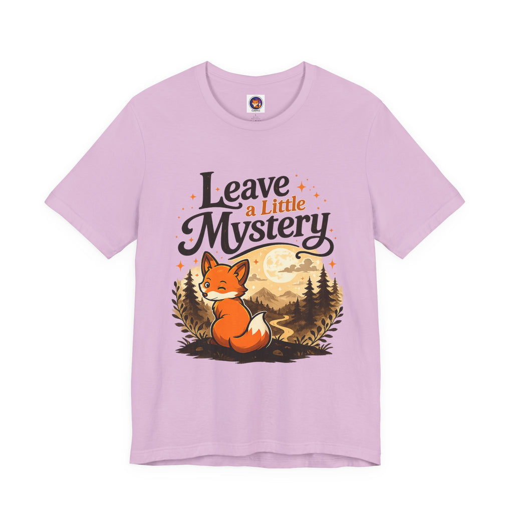 Leave A Little Mystery/Jersey Short Sleeve Tee