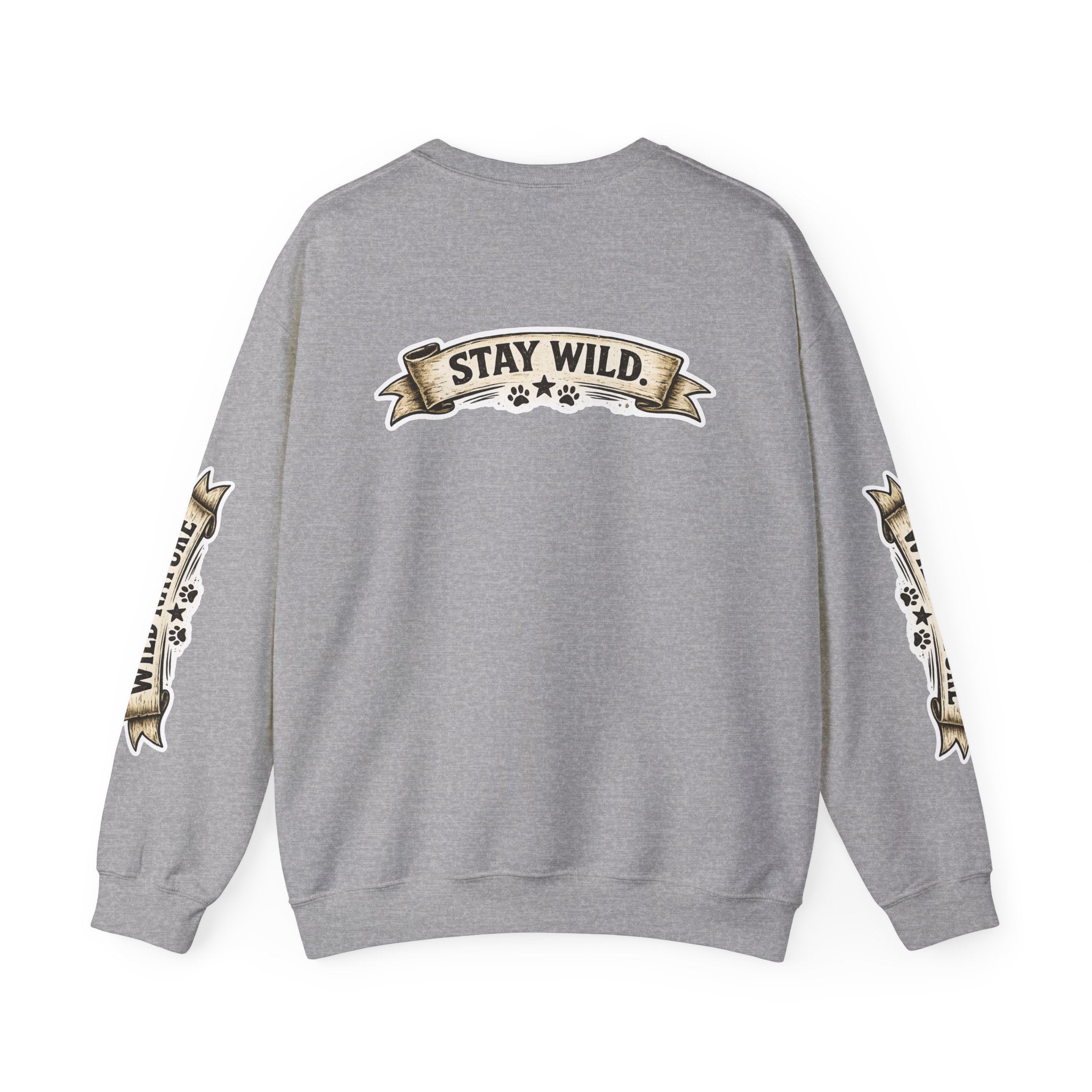 Calm Clever Untamed/Heavy Blend™ Crewneck Sweatshirt