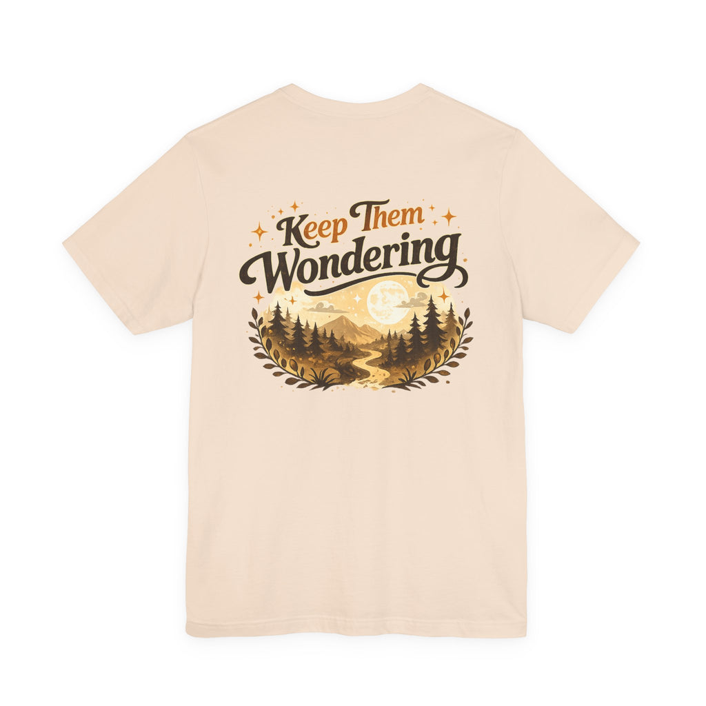 Leave A Little Mystery/Jersey Short Sleeve Tee