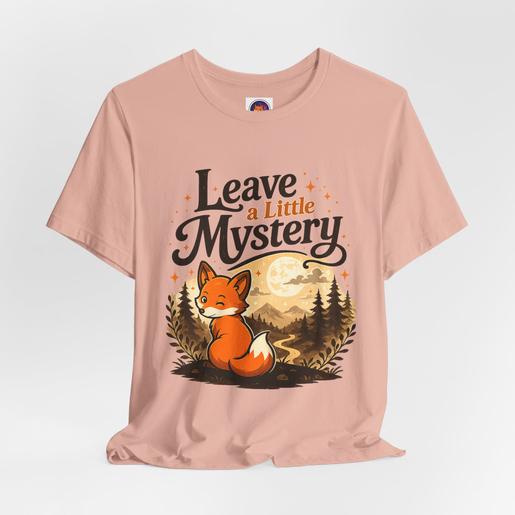 Leave A Little Mystery/Jersey Short Sleeve Tee
