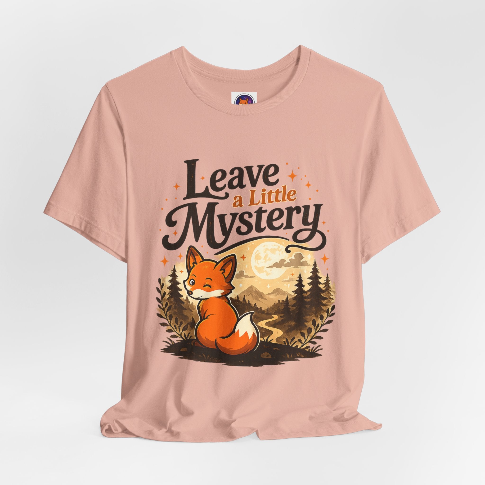 Leave A Little Mystery/Jersey Short Sleeve Tee