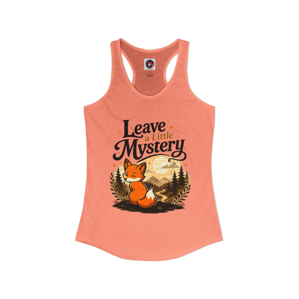 Leave A Little Mystery/Ideal Racerback Tank