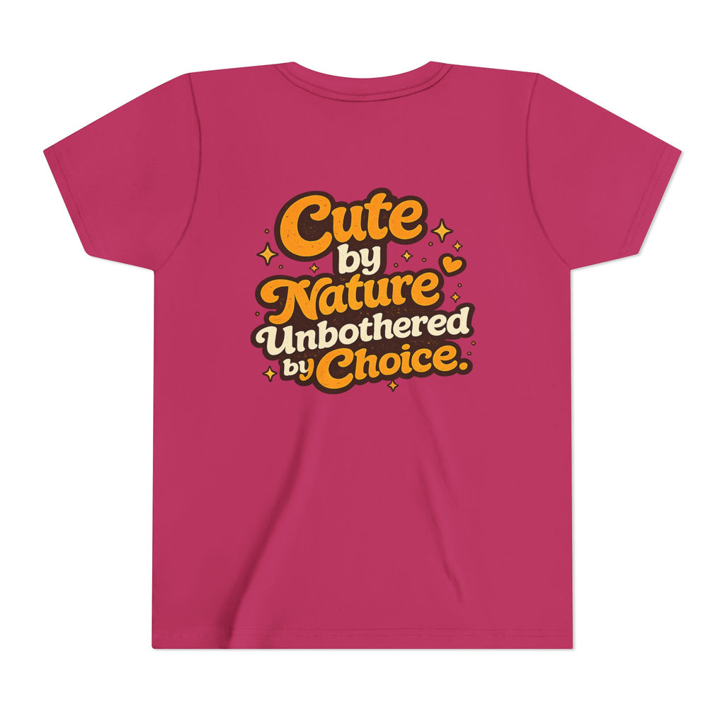 Too Cute To Care/Youth Short Sleeve Tee