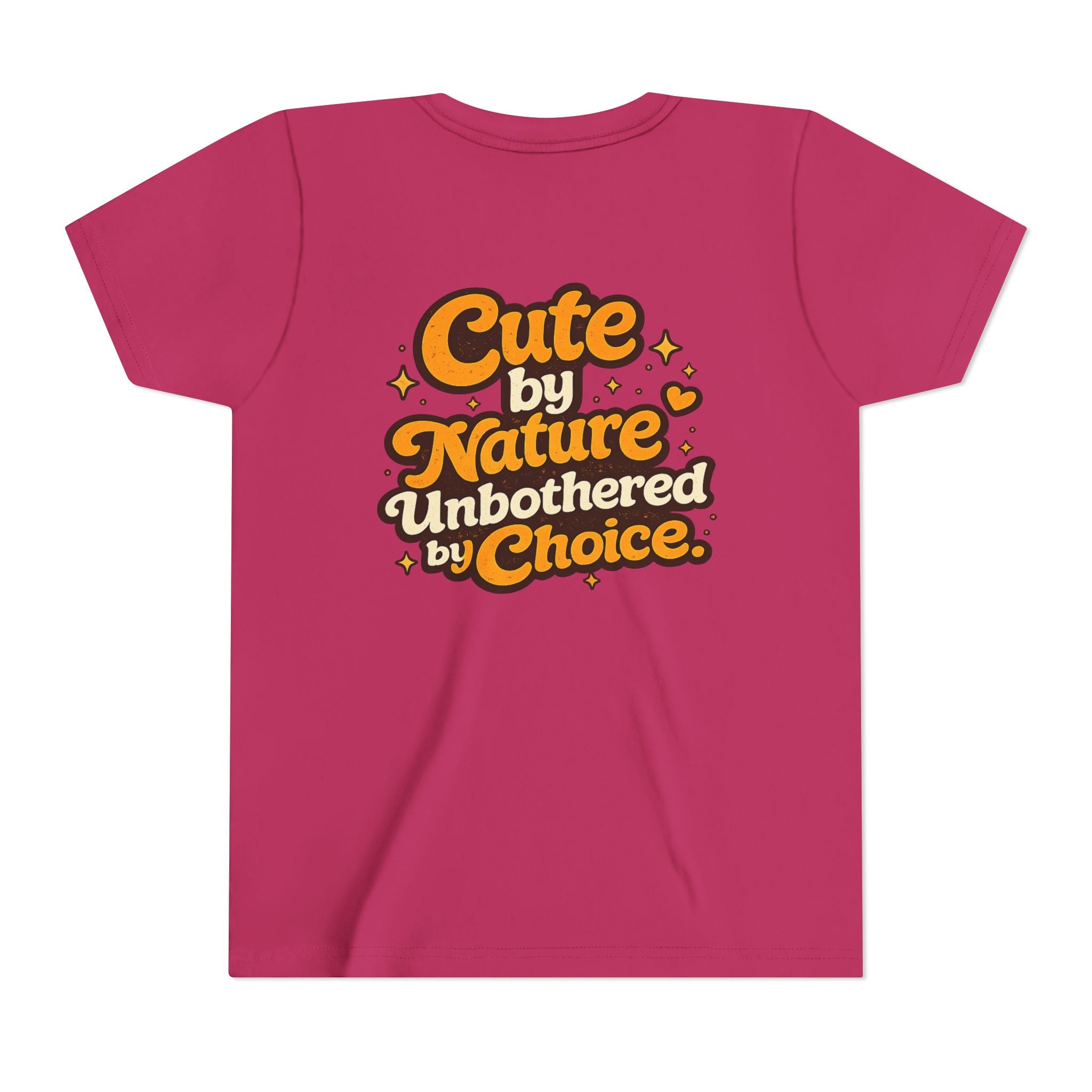 Too Cute To Care/Youth Short Sleeve Tee