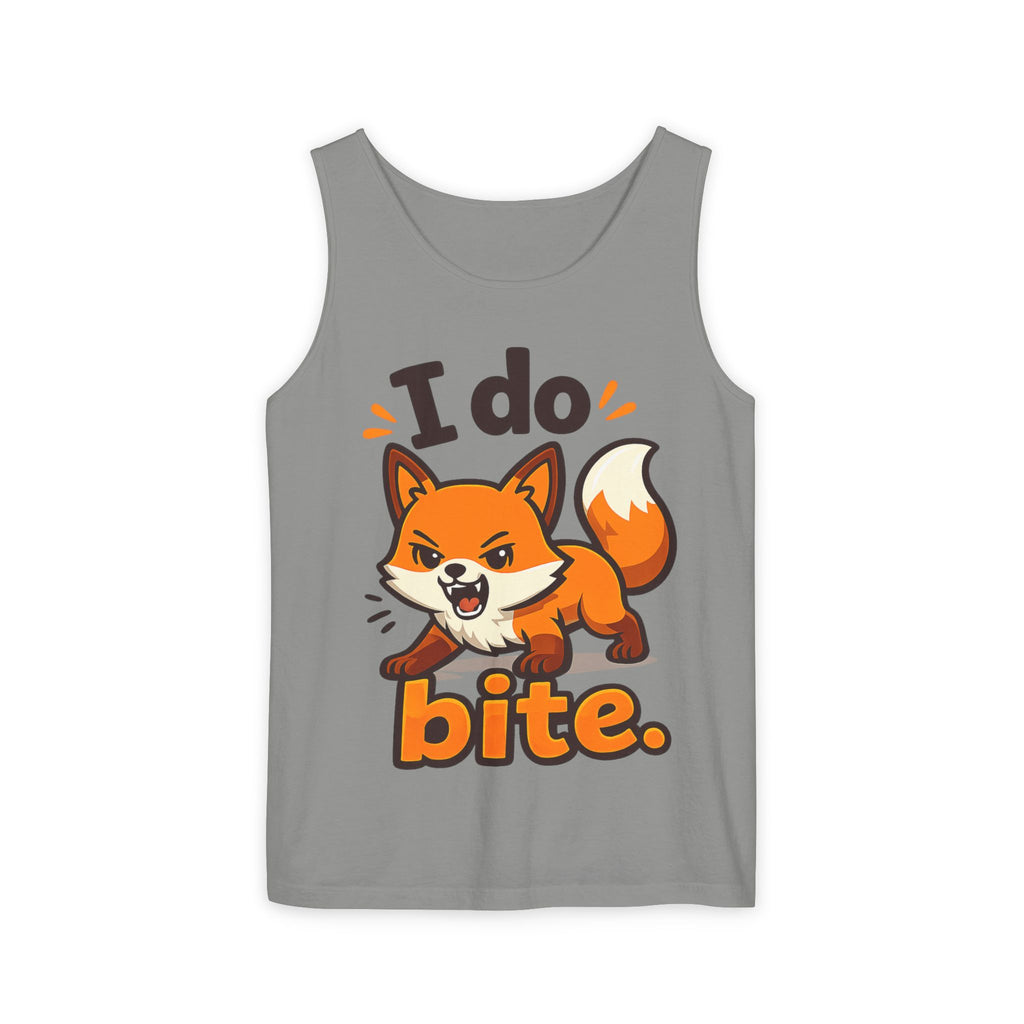 I Do Bite/Garment-Dyed Tank Top