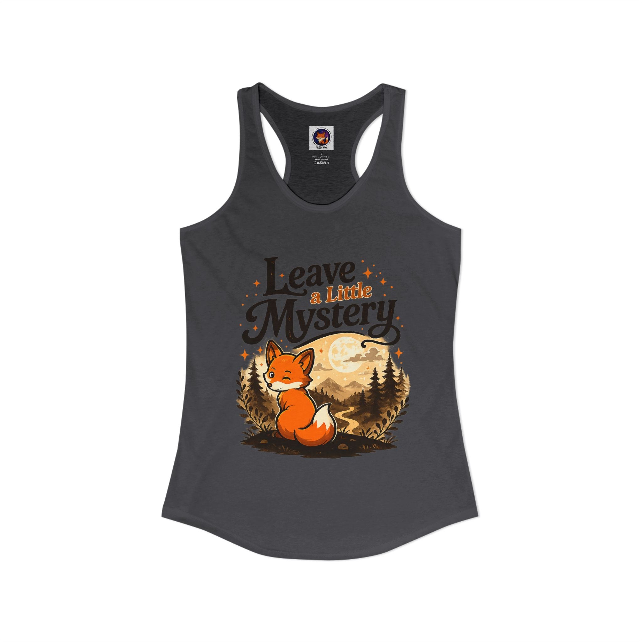 Leave A Little Mystery/Ideal Racerback Tank