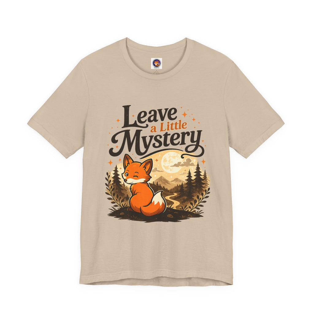 Leave A Little Mystery/Jersey Short Sleeve Tee