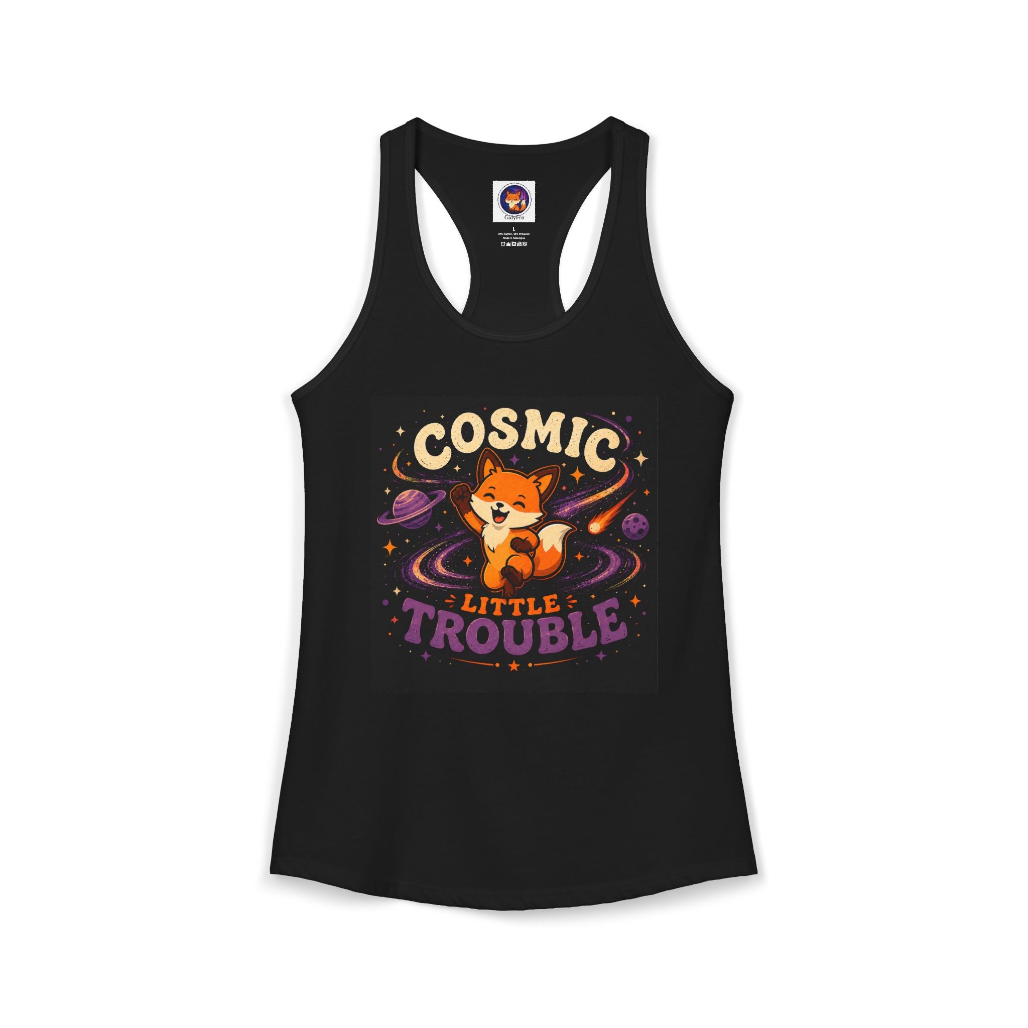 Cosmic Trouble/Ideal Racerback Tank