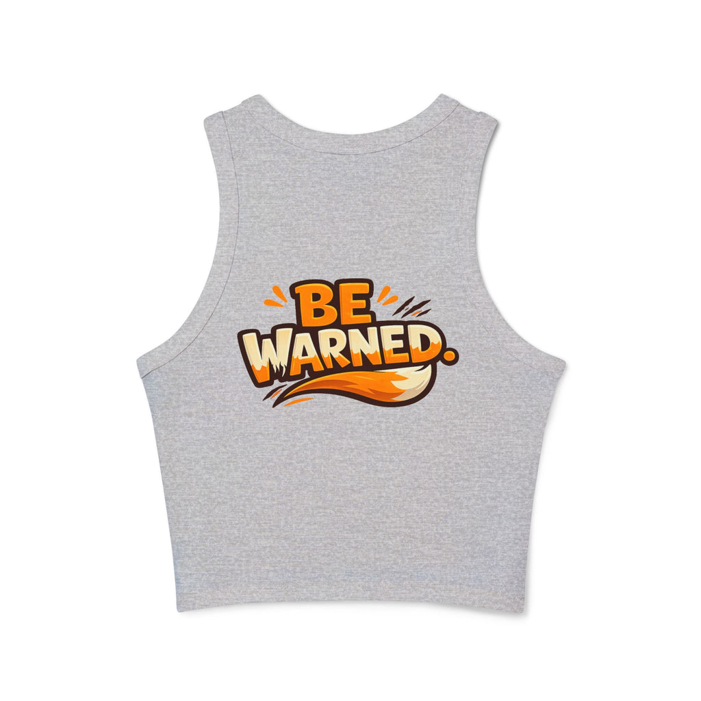 I Do Bite/Micro Rib Racer Tank Top