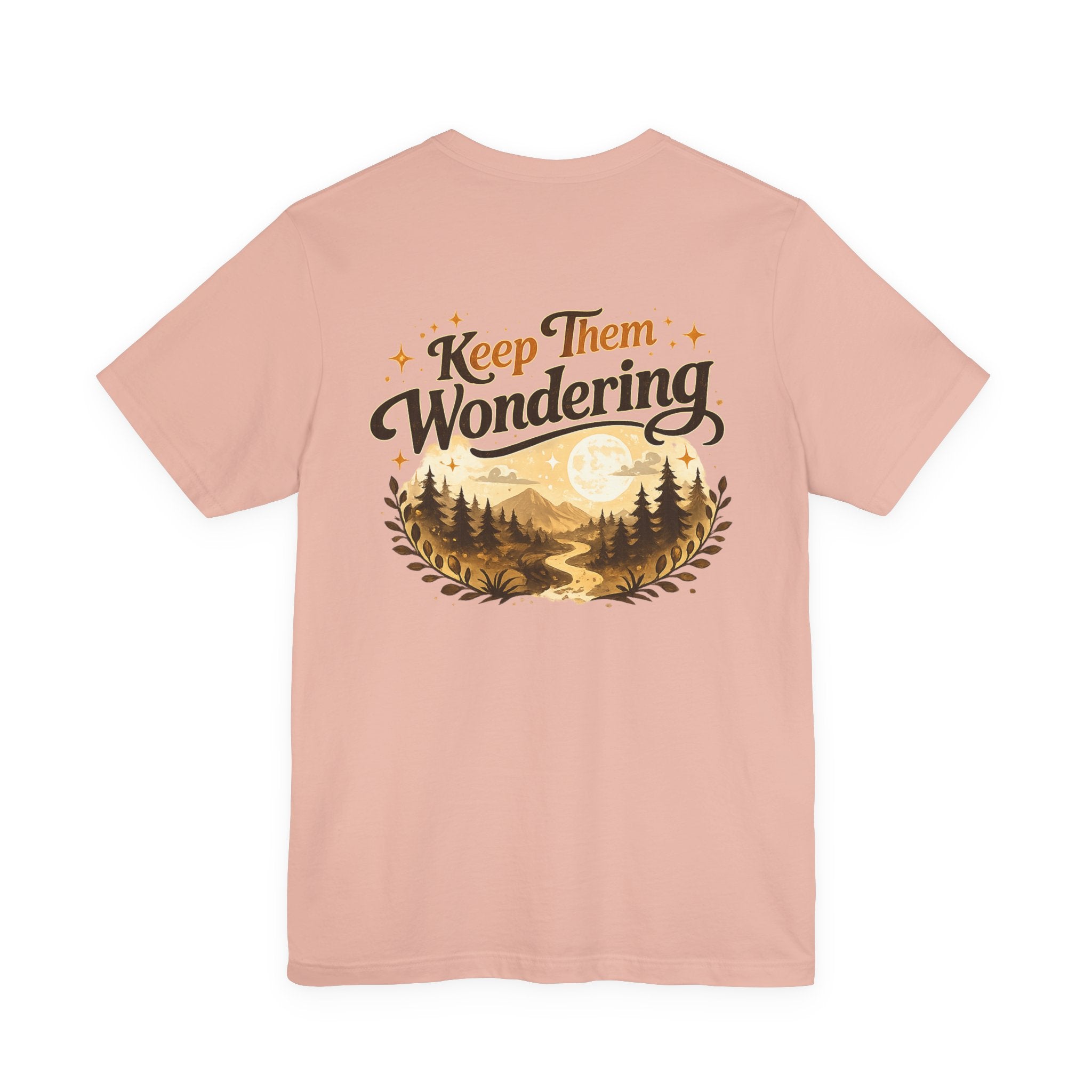Leave A Little Mystery/Jersey Short Sleeve Tee