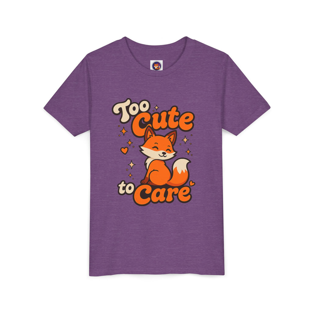 Too Cute To Care/Youth Short Sleeve Tee
