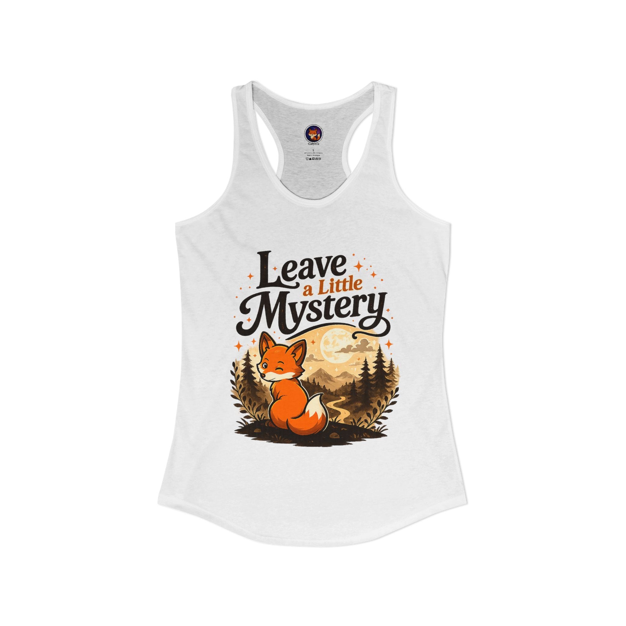 Leave A Little Mystery/Ideal Racerback Tank