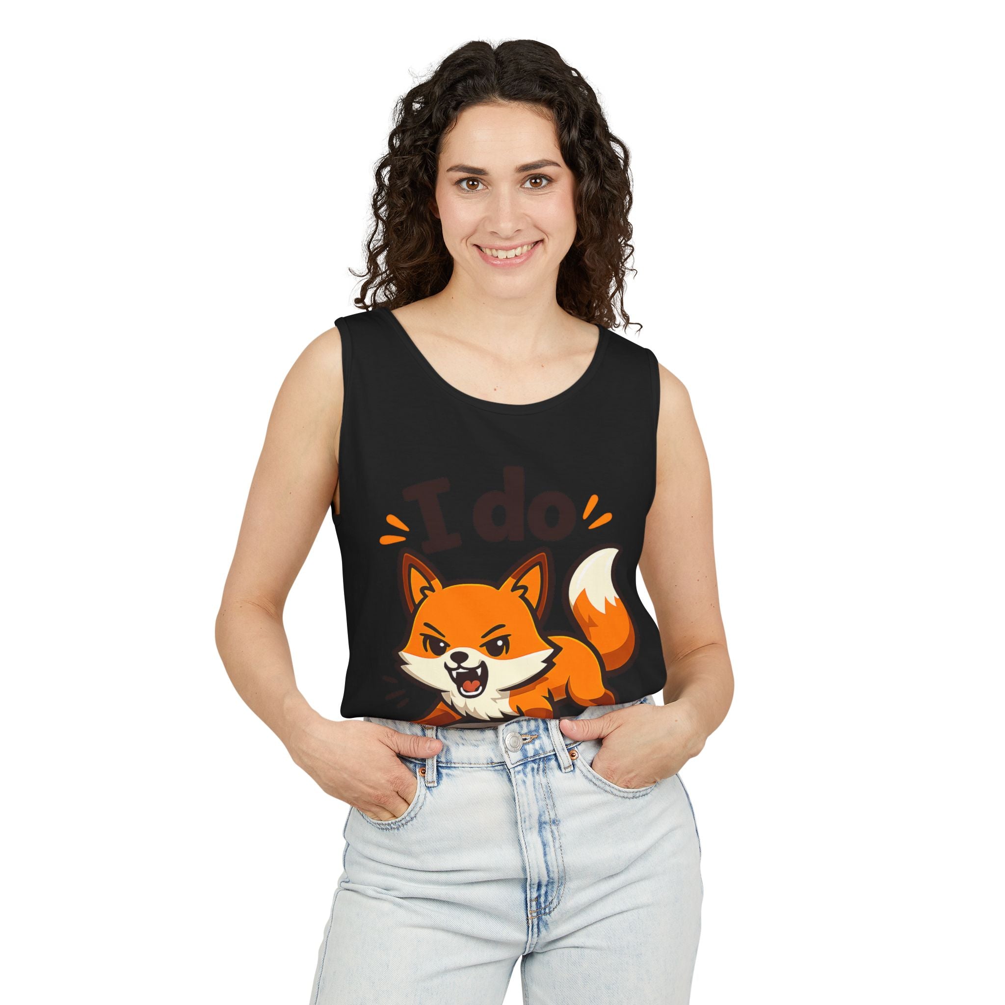 I Do Bite/Garment-Dyed Tank Top