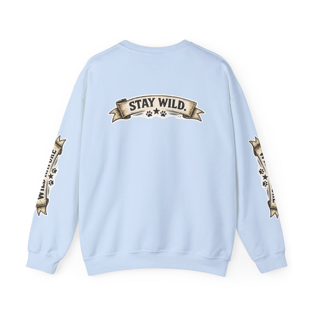 Calm Clever Untamed/Heavy Blend™ Crewneck Sweatshirt