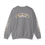 Calm Clever Untamed/Heavy Blend™ Crewneck Sweatshirt