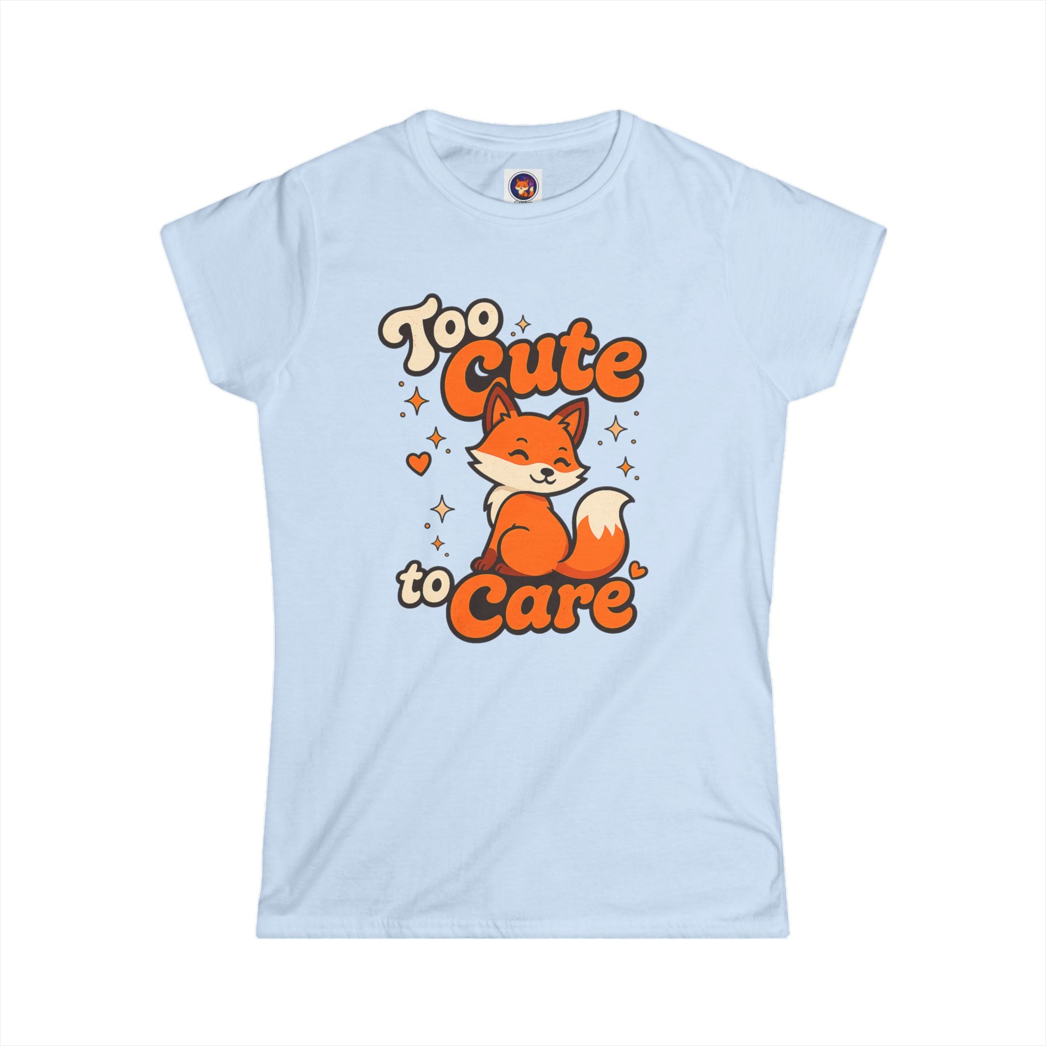 Too Cute To Care/Softstyle Tee
