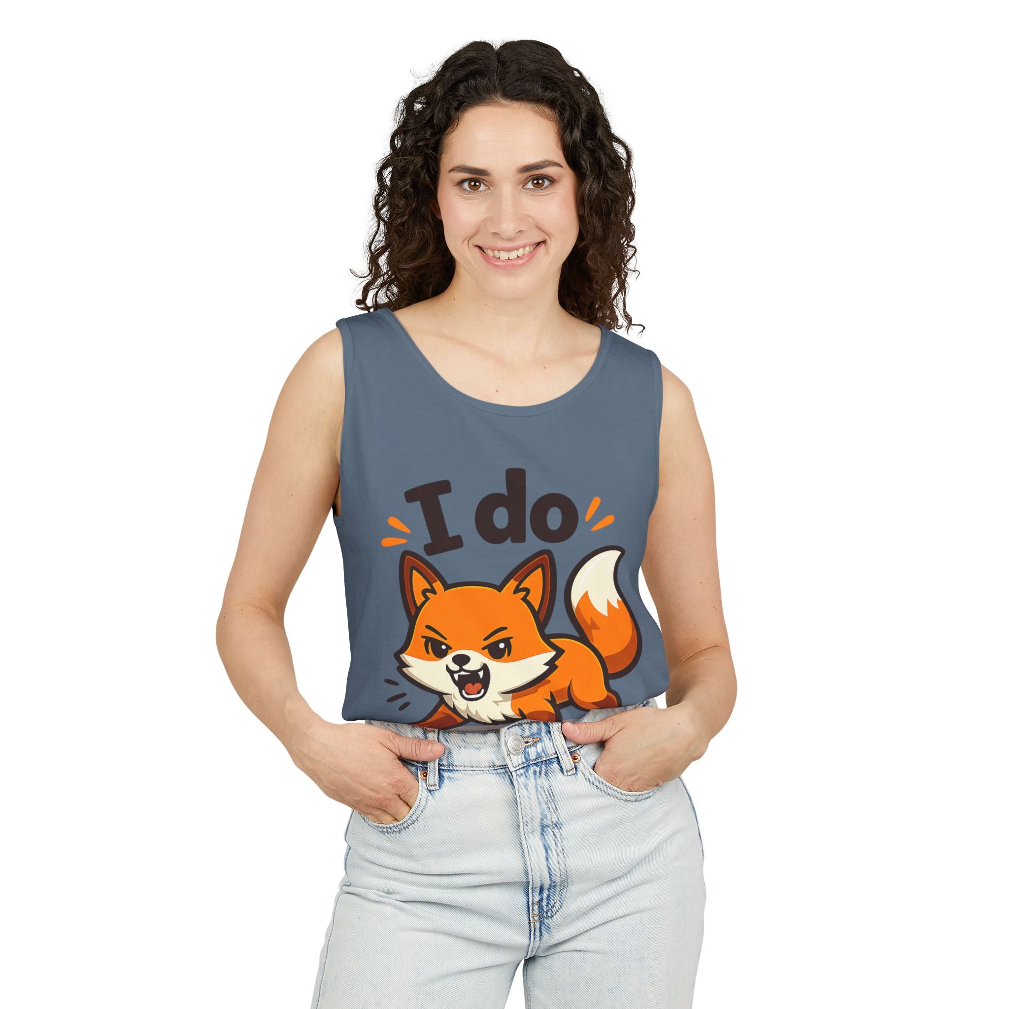 I Do Bite/Garment-Dyed Tank Top
