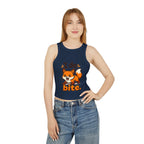 I Do Bite/Micro Rib Racer Tank Top