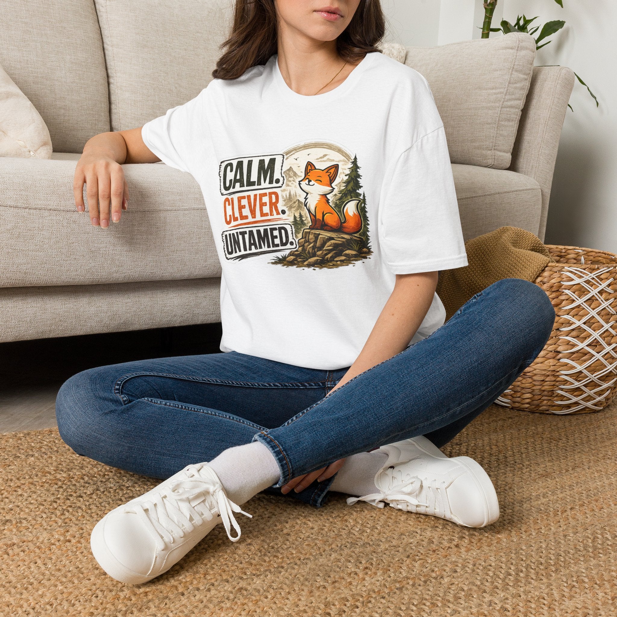 Calm Clever Untamed/Softstyle T-Shirt
