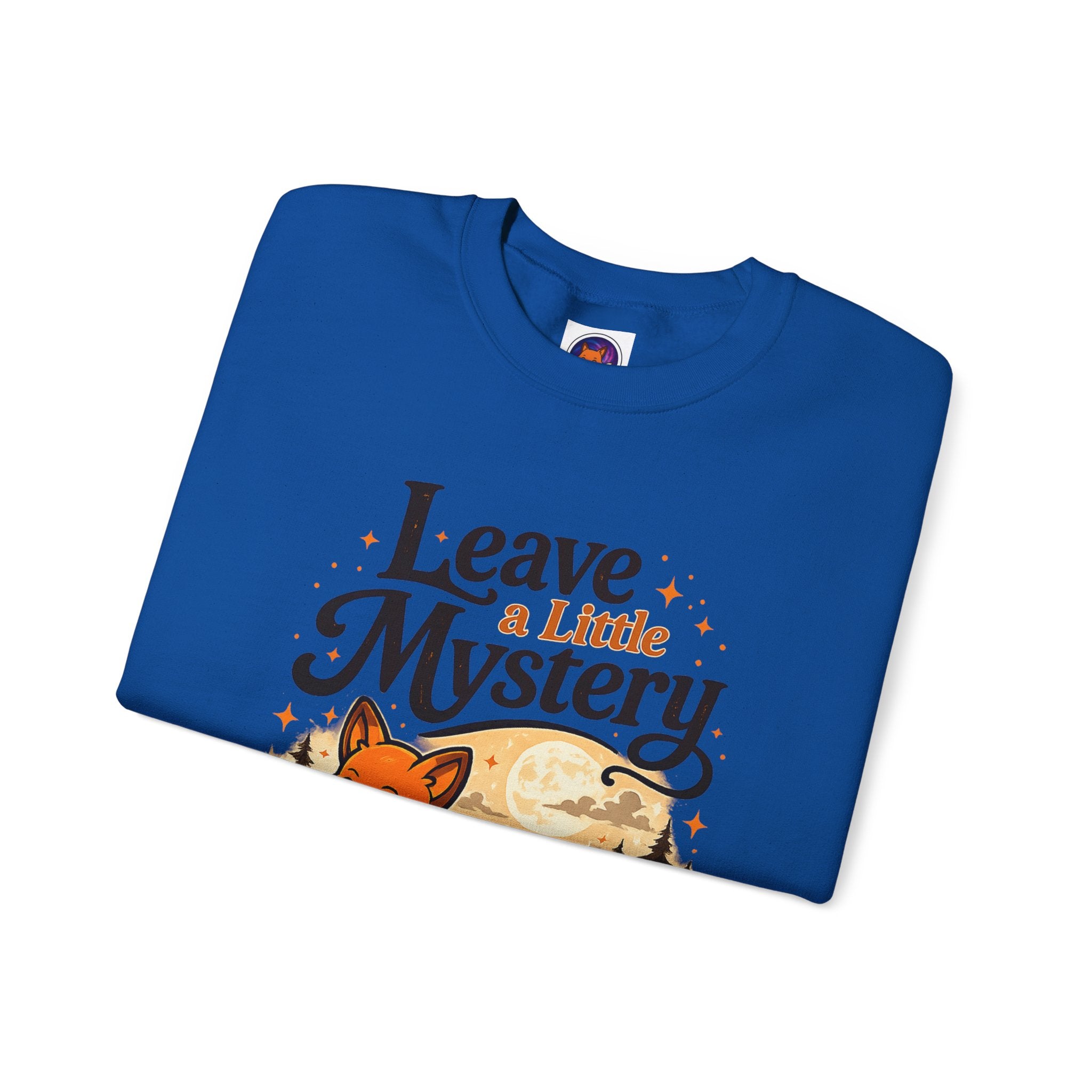 Leave A Little Mystery/Heavy Blend™ Crewneck Sweatshirt