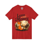 Leave A Little Mystery/Jersey Short Sleeve V-Neck Tee